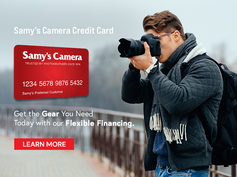 Samys Camera Credit Card