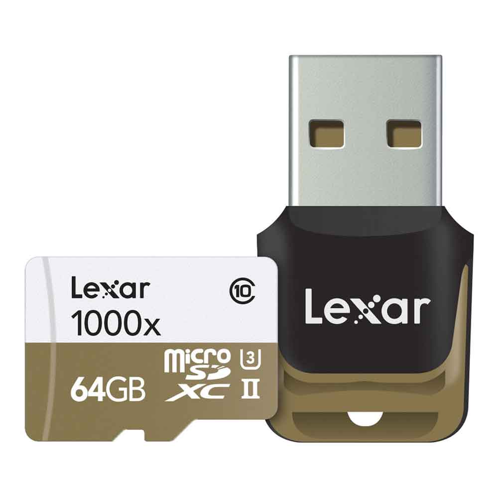 Lexar Media 64GB Professional 1000x microSDXC UHS-II Card - 第 1/1 張圖片
