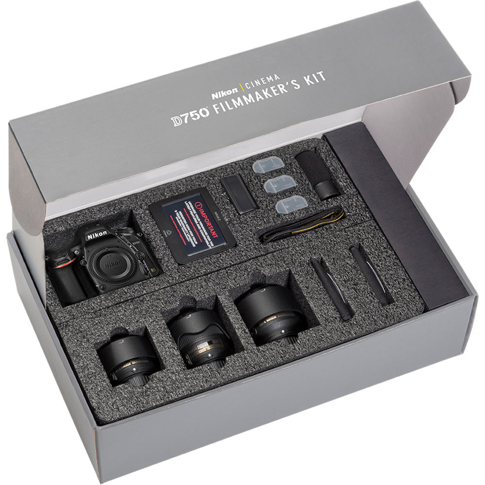 D750 Digital SLR Filmmakers Kit