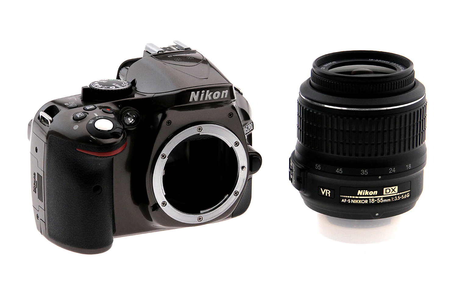 Camera Dslr Cameras Ebay nikon d5200 digital slr camera with 18 55mm lens bronze open image is loading 55mm
