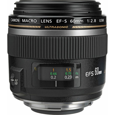 EF-S 60mm f/2.8 USM Macro Lens Image 1