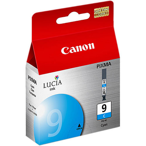 PGI-9C Cyan Lucia Pigment Ink Cartridge for Pro9500 Printer Image 0