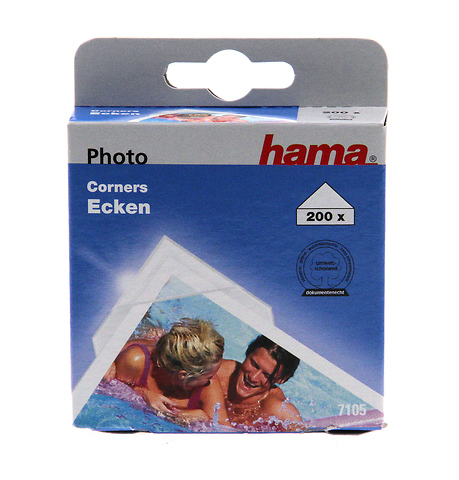Clear Photo Corners (200 Pack) Image 0