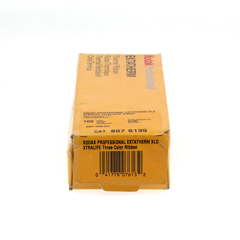 Ektatherm Xtralife XLS 3 Color Ribbon For Kodak 8670 Printer (100 prints) Image 2