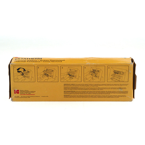 Ektatherm Xtralife XLS 3 Color Ribbon For Kodak 8670 Printer (100 prints) Image 1