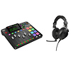 RODECaster Pro II Integrated Audio Production Studio with NTH-100M Professional Over-Ear Headset (Black) Thumbnail 0