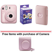 INSTAX Mini 12 Instant Film Camera Blossom Pink Mother's Day Gift Outfit Image 0