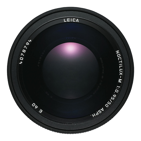 50mm f/0.95 Noctilux M Aspherical Manual Focus Lens (Black) Image 2