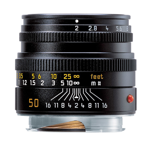 50mm f/2.0 Summicron M Manual Focus Lens (Black) Image 0