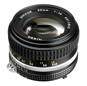50mm f/1.4 AIS Manual Focus Lens