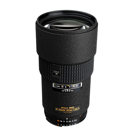 Nikkor 180mm f/2.8D AF ED-IF Autofocus Lens Image 0