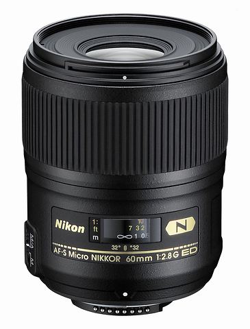 AF-S 60mm f/2.8G ED Macro Lens Image 0