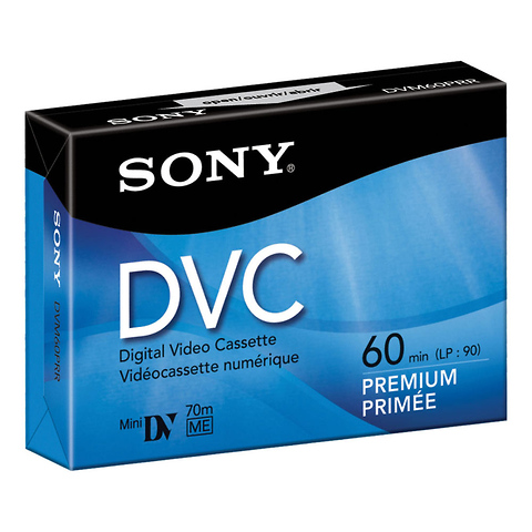 DVM-60PR 60 Minutes Premium MiniDv Tape Image 0