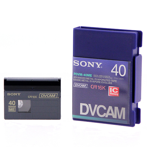 PDVM-40ME 32 Minute DVCAM Mini Videocassette Image 0