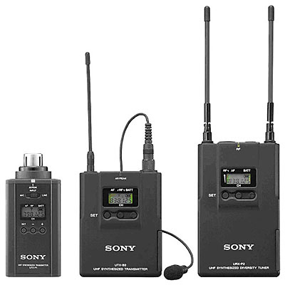 UWP-V6 Wireless Plug-in & Lavalier Microphone System (42/44 - 638 to 662MHz) Image 0