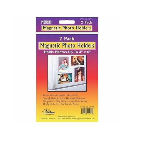 4 x 6 Photo Albums Plastic Magnetic Photo Holder Image 0