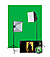 uLite Green Screen Photo Lighting Kit