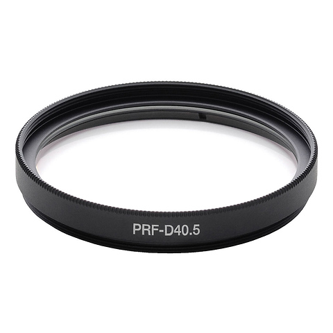 40.5mm Protective Clear Glass Filter Image 0