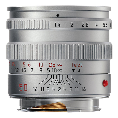 50mm f/1.4 M Aspherical Manual Focus Lens (Silver) Image 0