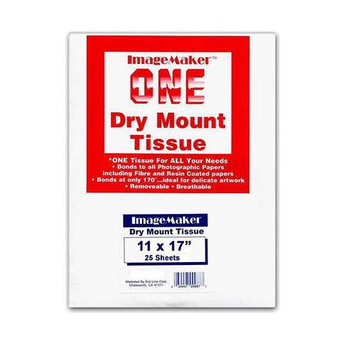 11 x 17in. Dry Mount Tissue (25 Sheets) Image 0