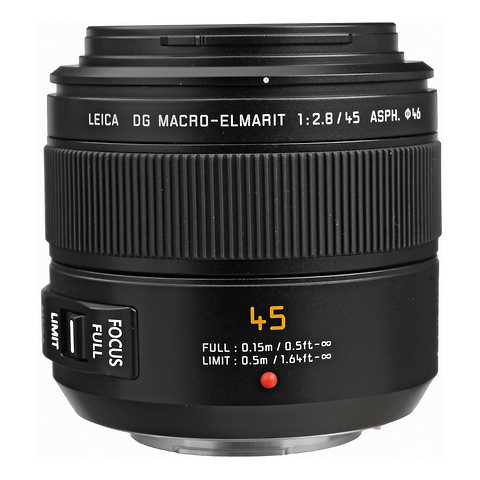 45mm f/2.8 Leica DG Macro-Elmarit Aspherical Mega O.I.S. Lens Image 0