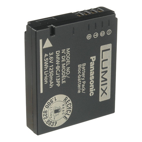 DMW-BCJ13 Rechargeable Lithium-Ion Battery for the Panasonic DMC-LX5 Camera Image 0