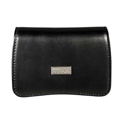 COOLPIX S Series Black Leather Case (Black) Image 0