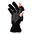 Men's Fleece Gloves - Black, Small