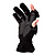 Ladies Fleece Gloves - Black, Small