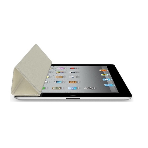 iPad Smart Cover for the iPad 2 & 3 (Leather, Cream) Image 1