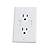 Power2U AC/USB Wall Outlet
