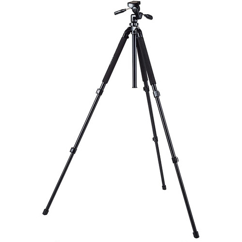 Pro 700 DX Tripod with 700DX 3-Way, Pan-and-Tilt Head (Black) Image 2