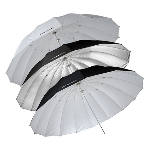 7ft. Parabolic Umbrellas Triple Pack Image 0