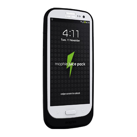 Juice Pack Battery Case for Samsung Galaxy S III (Black) Image 0