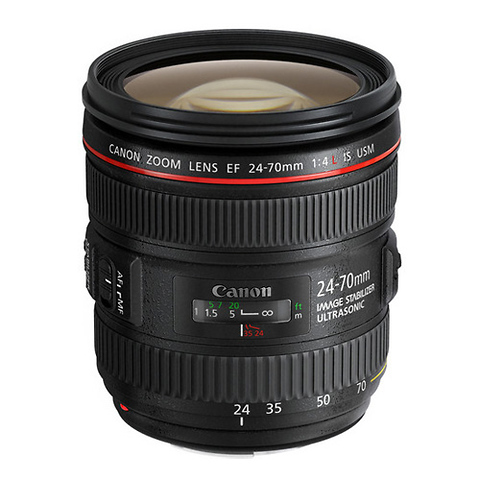 EF 24-70mm f/4.0L IS USM Standard Zoom Lens Image 0