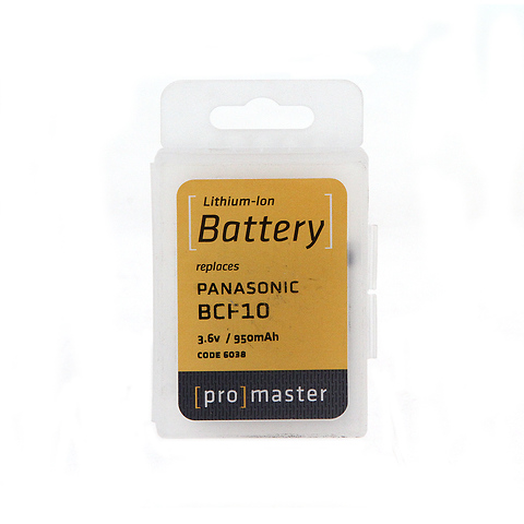 DMW-BCF10 XtraPower Lithium Ion 950mAh 3.6V Battery for Panasonic Image 0