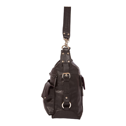 2 Sues Shoulder Bag with Removable Basket (Black) Image 1