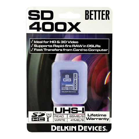 8GB SDHC Memory Card 400x UHS-I Image 3