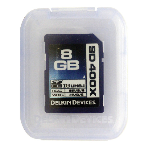 8GB SDHC Memory Card 400x UHS-I Image 2