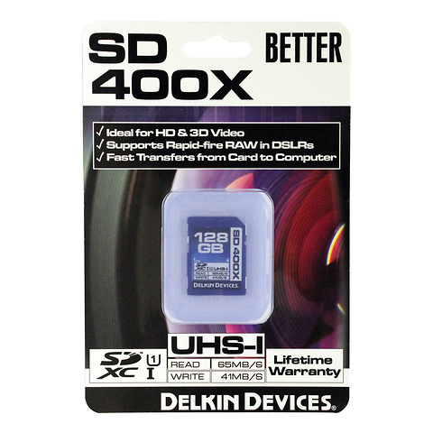 128GB SDXC Memory Card 400x UHS-I Image 3