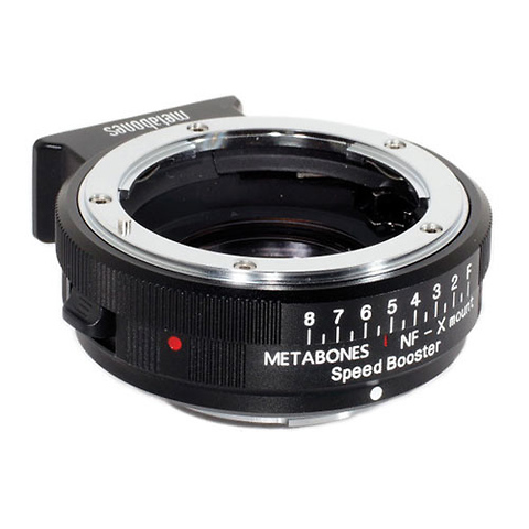 Nikon G Lens to Fujifilm X-Mount Camera Speed Booster Image 1