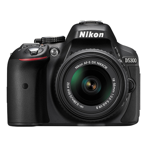 D5300 DSLR Camera with 18-55mm Lens (Black) Image 1