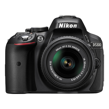 D5300 DSLR Camera with 18-55mm Lens (Black)