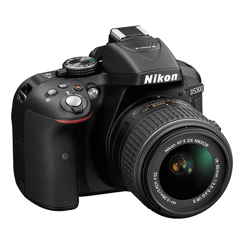 D5300 DSLR Camera with 18-55mm Lens (Black) Image 2