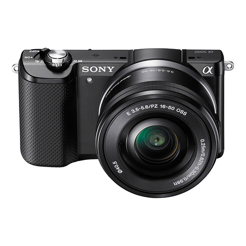 Alpha a5000 Mirrorless Digital Camera with 16-50mm Lens (Black) Image 2
