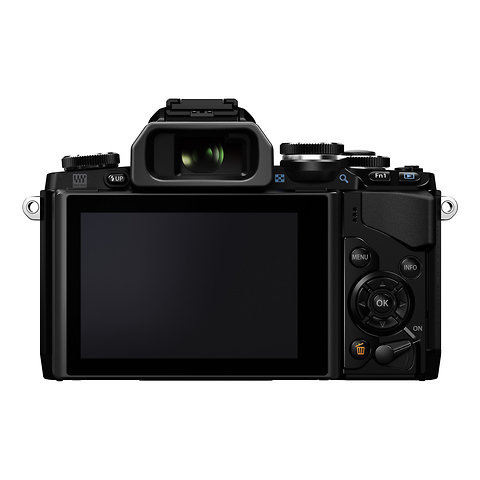 OM-D E-M10 Micro Four Thirds Digital Camera Body (Black) Image 1