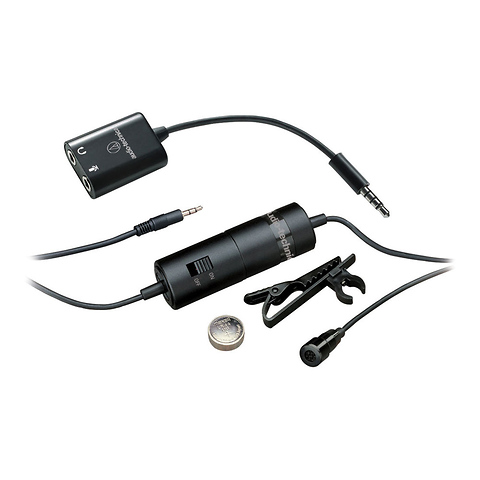 Omnidirectional Condenser Lavalier Microphone for Smartphones Image 0