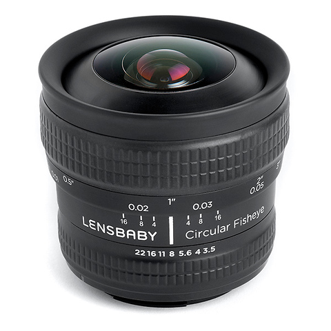 5.8mm f/3.5 Circular Fisheye Lens for Canon DSLR Image 0