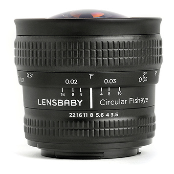 5.8mm f/3.5 Circular Fisheye Lens for Canon DSLR