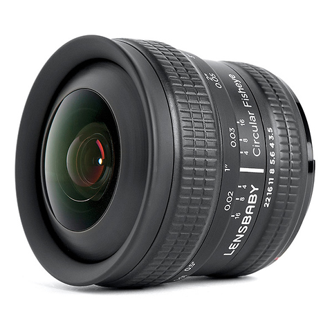 5.8mm f/3.5 Circular Fisheye Lens for Canon DSLR Image 2